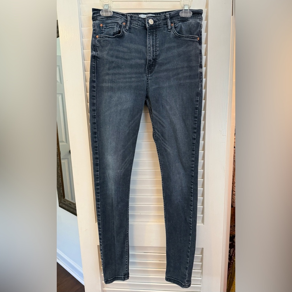 Mango MNG Denim High Waist SoHo Jeans   Size 10